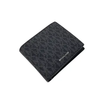 MICHAEL KORS MK Cooper Artificial Leather Wallet Medium Size Men's Marine Blue