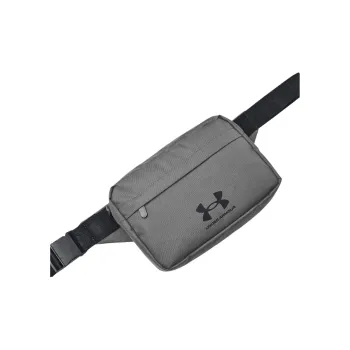 Under Armour Polyester Crossbody Bag, Fanny Pack Regular Men's Castle Rock & Black