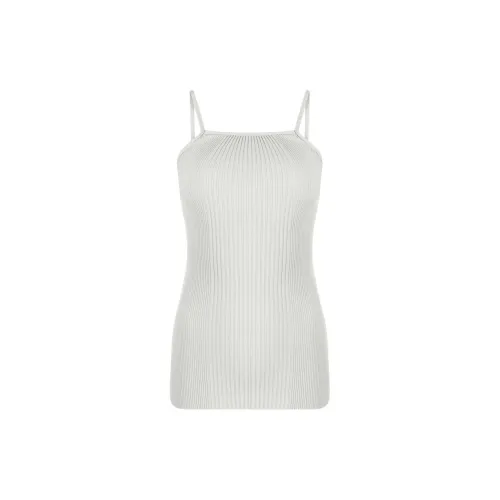 LOW CLASSIC Halterneck Ribbed Tank Top