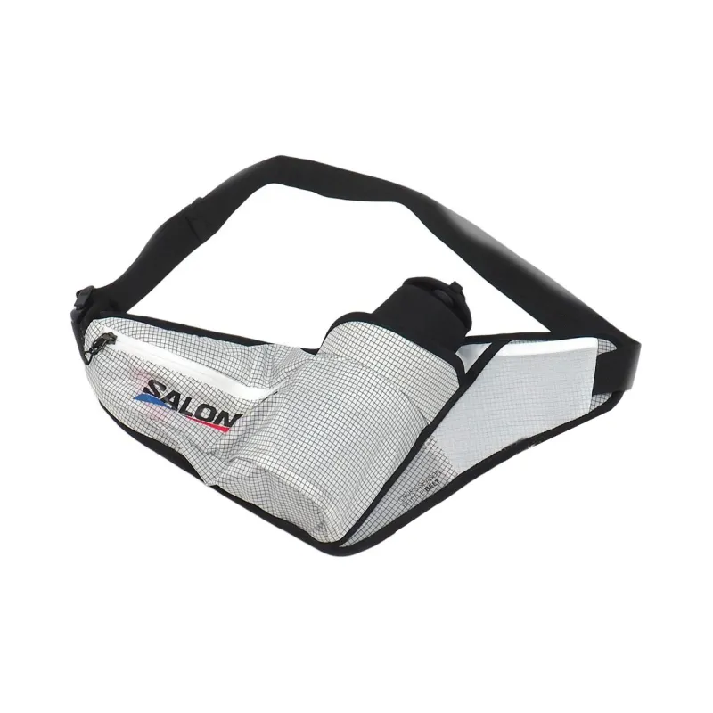 SALOMON Polyamide Fanny Pack Small Size Unisex White & Black-0