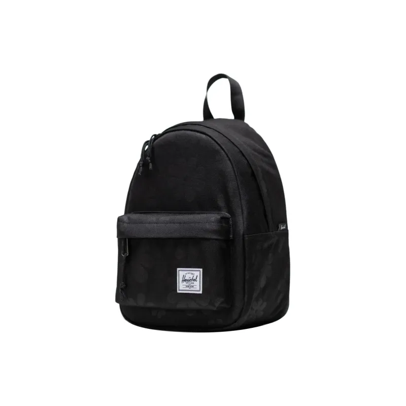 Herschel Oxford Backpack Mini Unisex Black Floral Sun-1