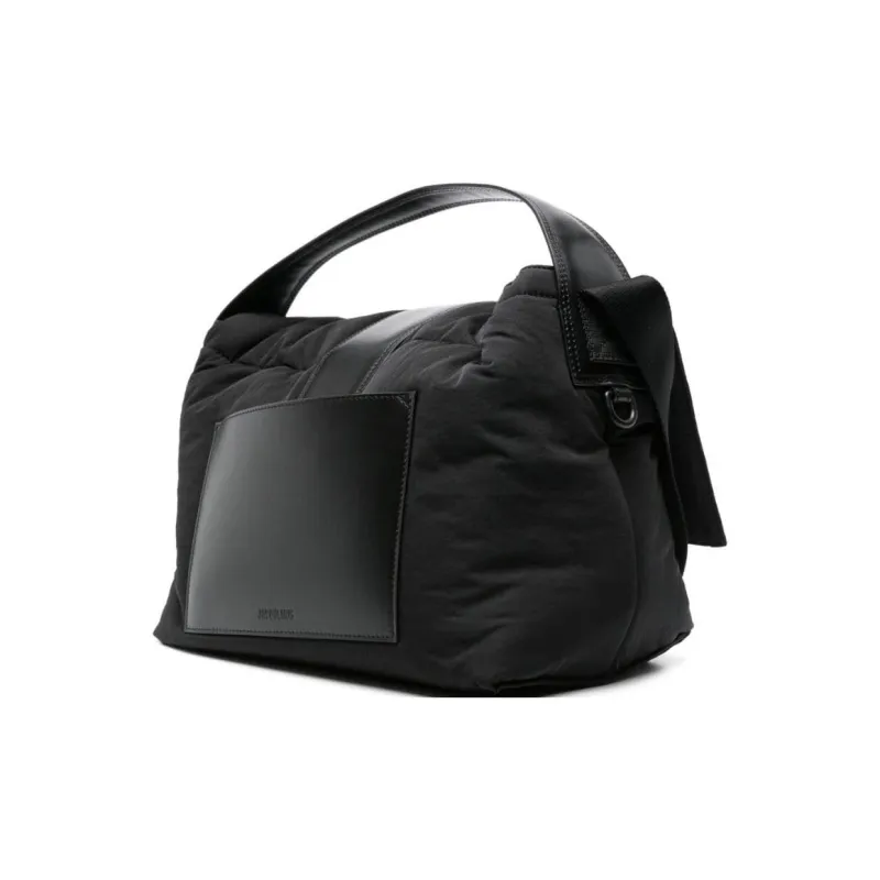 Jacquemus Nylon Messenger Bag Handbag Shoulder Bag Men's Black-1
