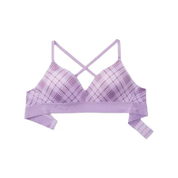 VICTORIA'S SECRET Bra Women's Purple Plaid