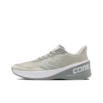 Converse Cons Rundual Anti Slip Wear Resistant Low Top Running Shoes Unisex Gray White Japan Version