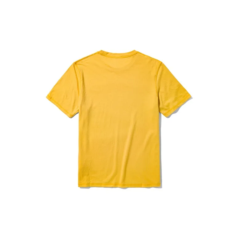 Timberland T Shirts Men Don't Touch Me Yellow-1
