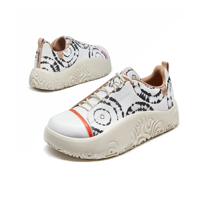U.IN Painted Travel Shoes Vigo 2 Low Top Skateboard Shoes Men's-2