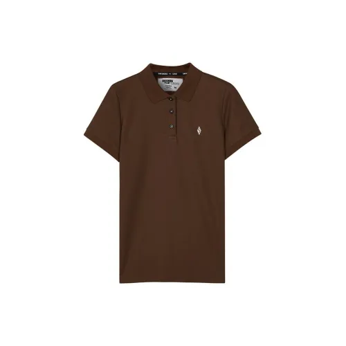 Skechers Polo Shirts Women's Potted Brown