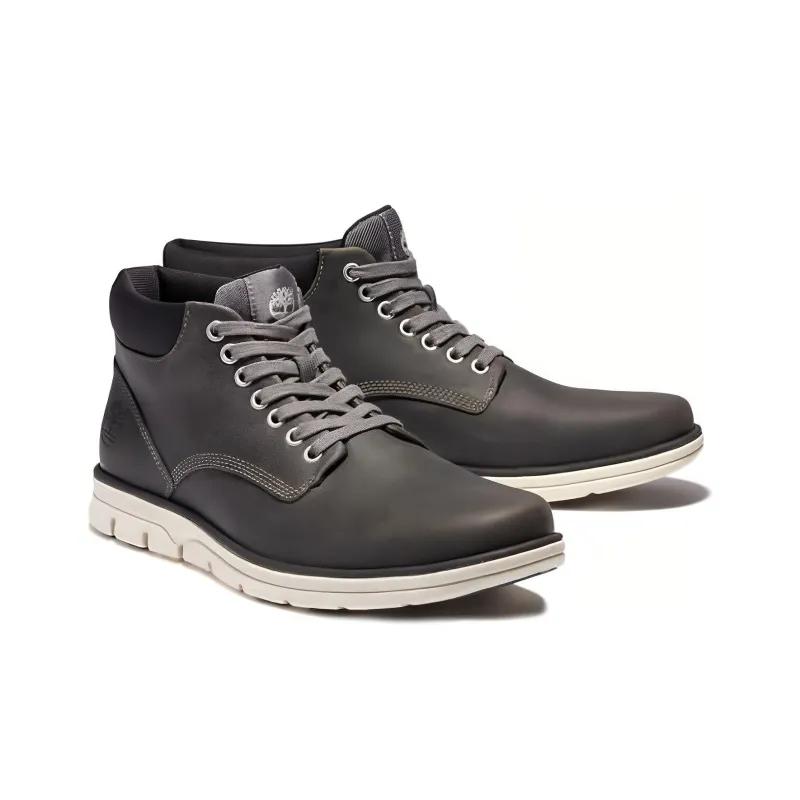Timberland Bradstreet Chukka Durable Cushioning Ankle-Length Outdoor Boots Men's Dark Gray-2