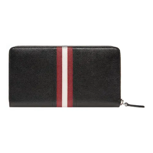 BALLY Cow Leather Clutch Men's Black