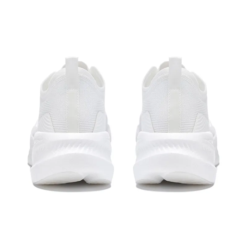 BMAI Carbon FLY Shock Absorbers Slip Resistant, Abrasion Resistant, Breathable Low Top Running Shoes Men's White-4