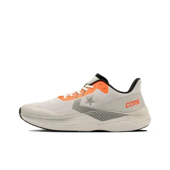Converse Cons Rundual Wear resistant And Lightweight Low Top Running Shoes Unisex Gray Orange Japan Version