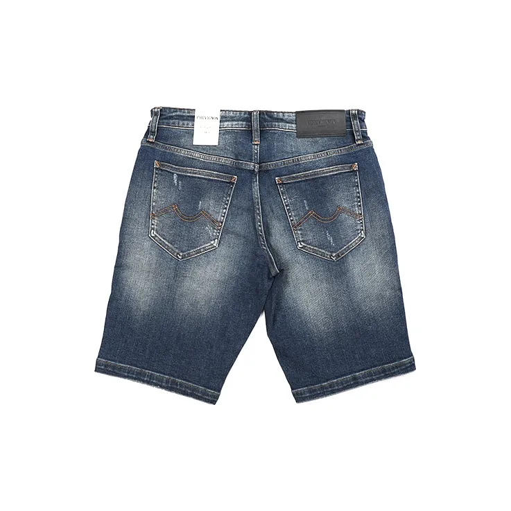 CHEVIGNON Denim Shorts Men's Blue-1