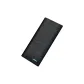 Black (inside and outside Top Grain Cow Leather) Ultra-Thin Style