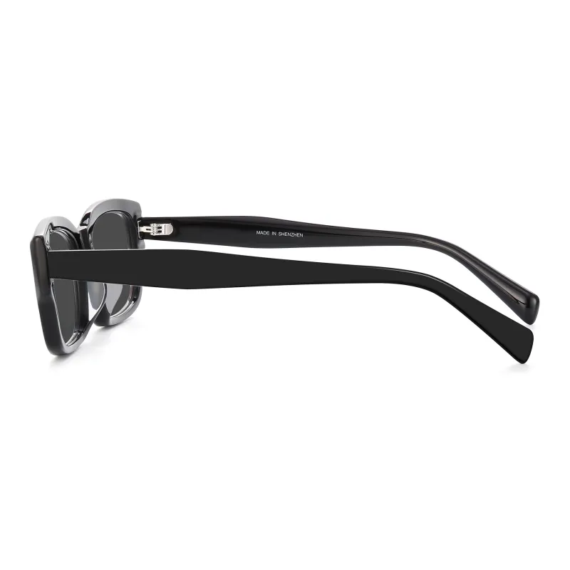 SUYAN Plate Frame Square Sunglasses Unisex-2