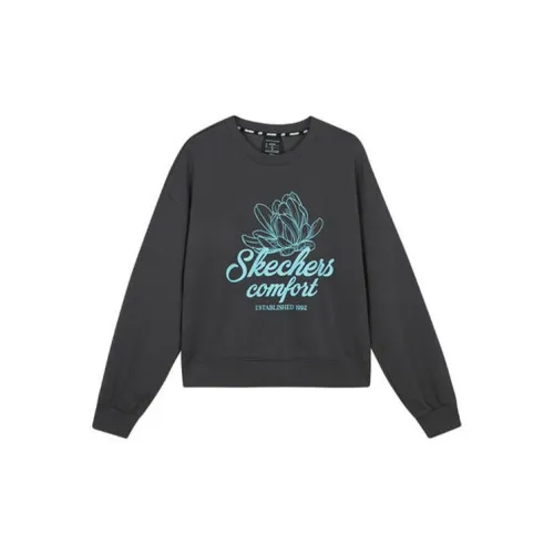 Skechers Sweatshirts Women's Forged Iron Gray