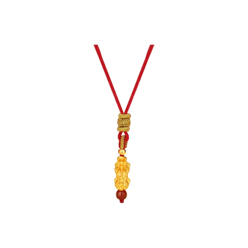 Emerald Dynasty Agate Necklaces Unisex-5