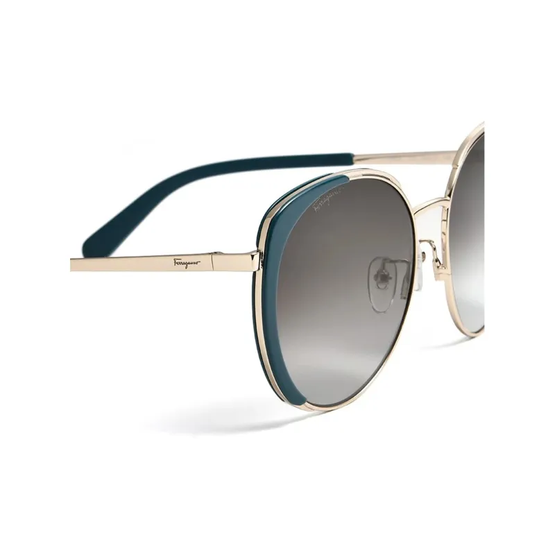 FERRAGAMO Oval Sunglasses Women's-4