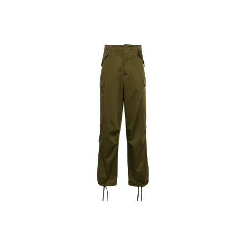 MSGM Cargo Pants Men Olive Green