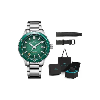 Welly Merck OCEAN Ocean Collection Automatic Mechanical Movement Men's Watches Chinese Watches Green Dial