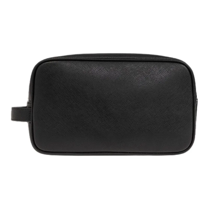 EMPORIO ARMANI Polyester Toiletry Bag Men's Black-2
