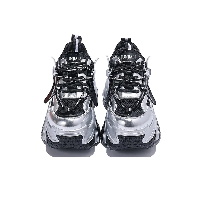 Junjali Wear-Resistant Lightweight Height Increasing Low-Top Chunky Sneakers Women's-2
