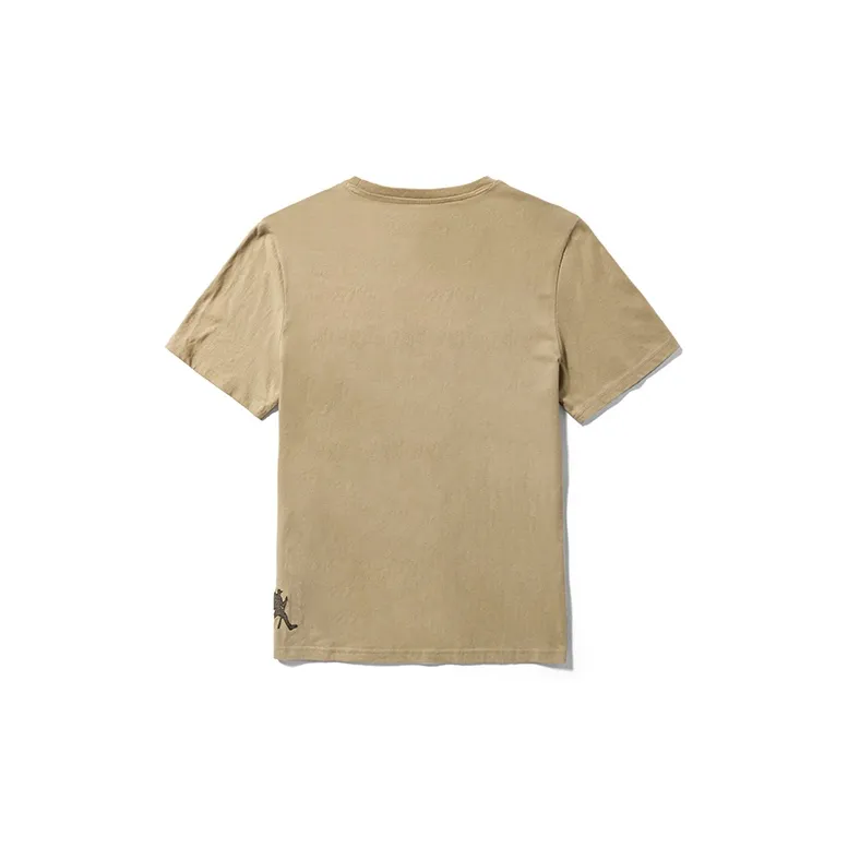 Timberland T Shirts Men Liquorice Yellow-1