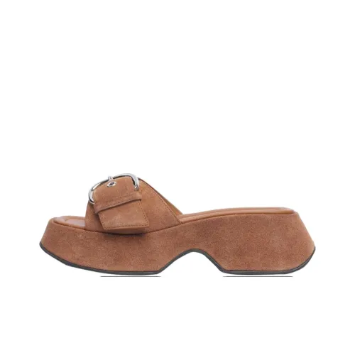 Vic Matie Flatform Suede Sandals