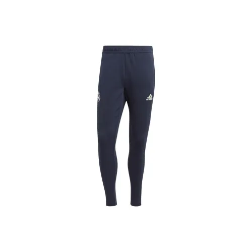 Adidas Real Madrid Knitted Sweatpants Men Night Navy