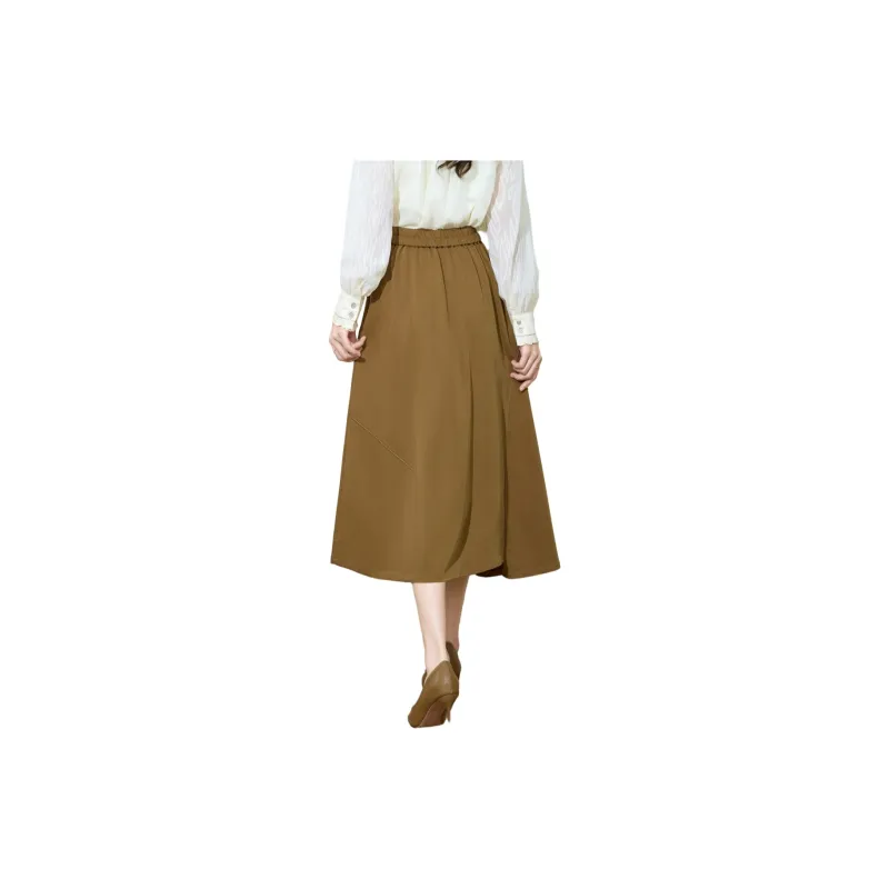 SMEN Casual Long Skirts Women's-1