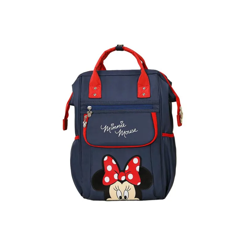 Disney Fabric Backpack Regular Unisex Minnie Pink/Mickey Black/Minnie Navy Blue-7