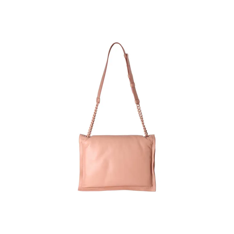 FERRAGAMO Viva Cow Leather Pillow Bag, Crossbody Bag, Shoulder Bag Women's Dark Pink-2