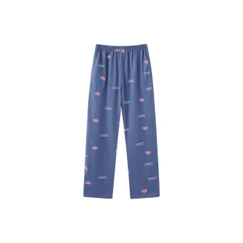 Ordifen Pajama Pants Women's Dark Blue