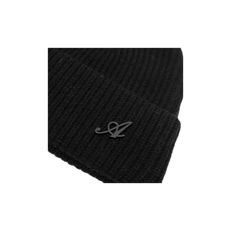 Axel Arigato Wool Beanies Unisex Black-2