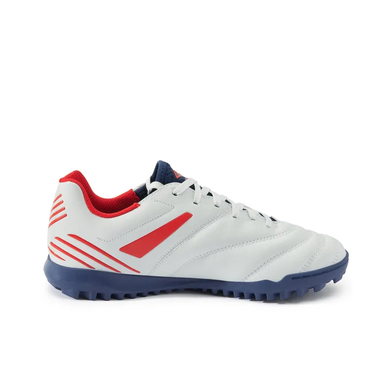 Umbro TF Rubber Broken Studs Artificial Ground Wear-Resistant Soccer Shoes Men's White Blue Red-1