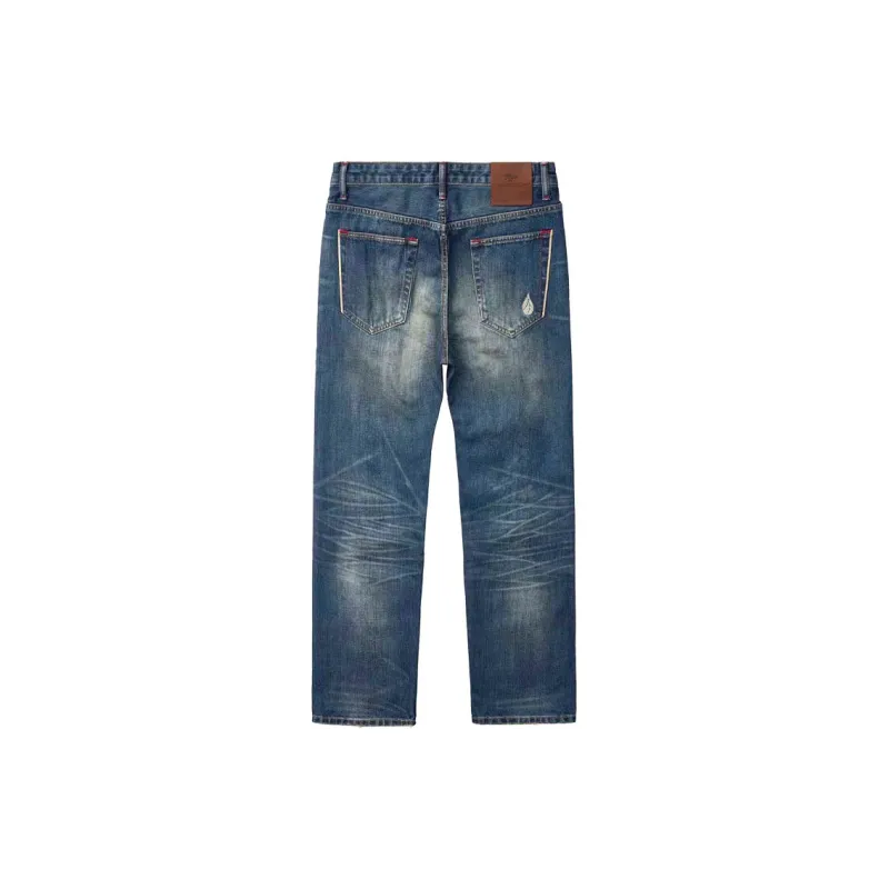 TEKABLU Jeans Men's Washed Blue-1