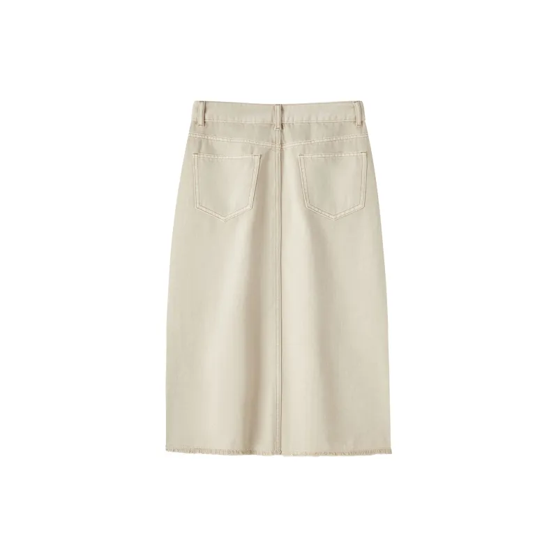 SEM/R Denim Long Skirts Women's-10