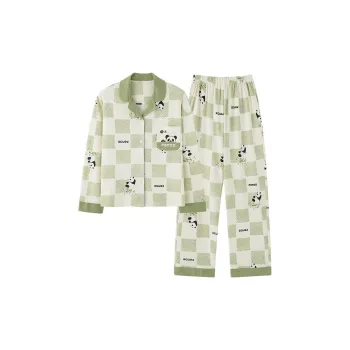Ordifen Pajama Set Women's Light Green