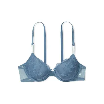 VICTORIA'S SECRET Bra Women's Washed Denim Blue