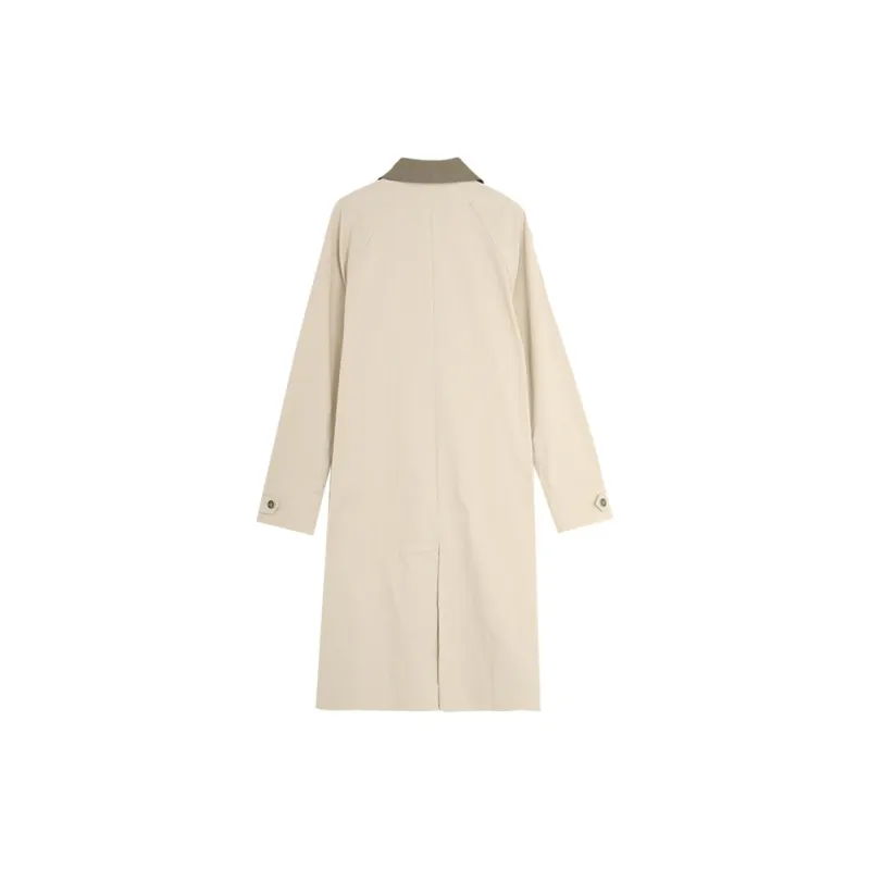 SETIROM Trench Coat Women's Khaki Green-1