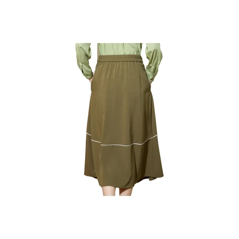 SMEN Casual Long Skirts Women's-8