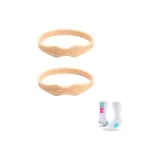 3 Patella Band Light Skin (2 Pcs Pack) with Free Socks