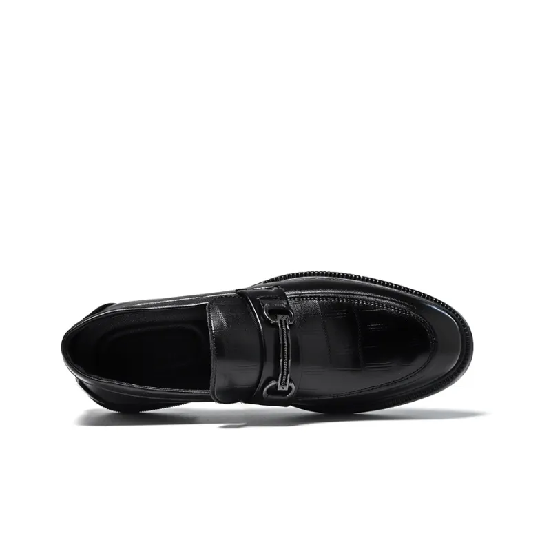 Beidouniao Dress Shoes Men's Black-3