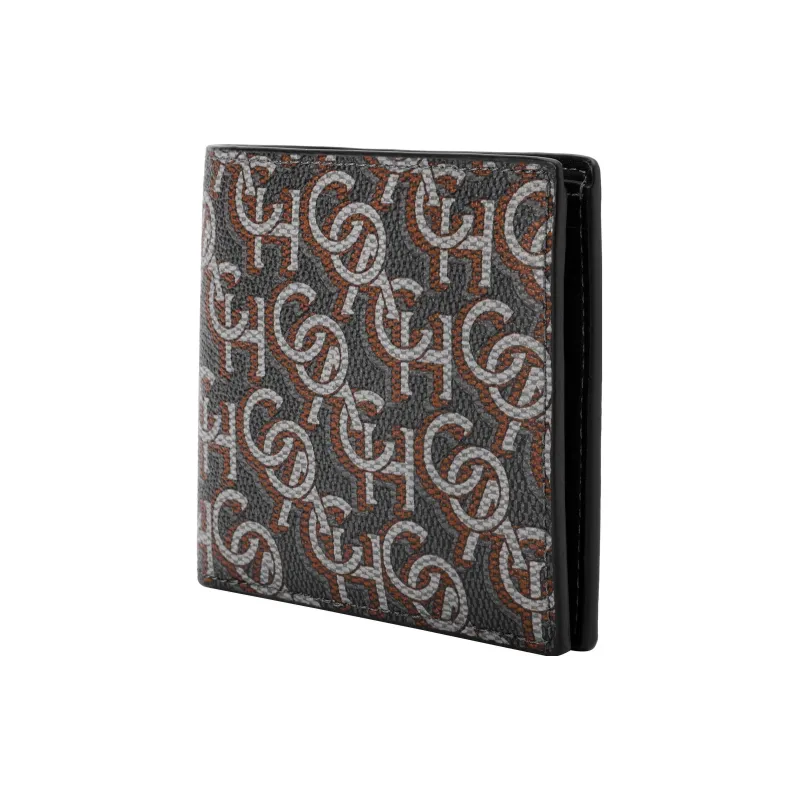 COACH 3 IN 1 Wallet Canvas With Leather Card Holder, Wallet Men's Black-1