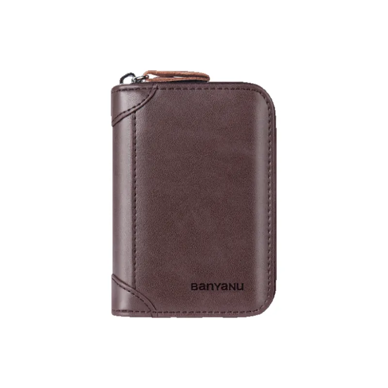 Banyanu Cow Leather Card Holder Regular Unisex Multicolor-22