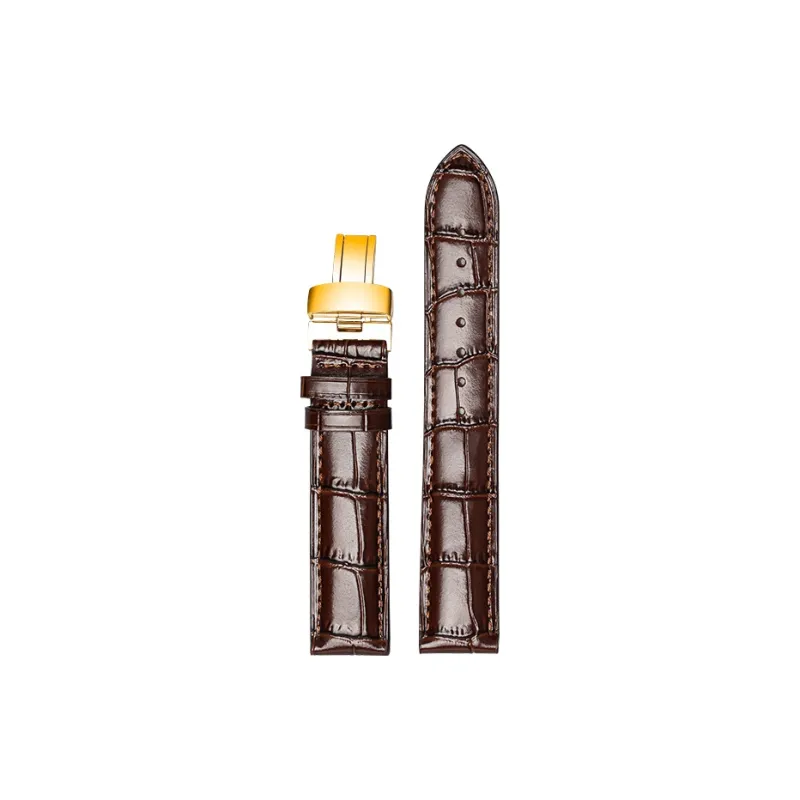 WOALMORN Tissot Compatibility Watch Band Genuine Leather Material-4