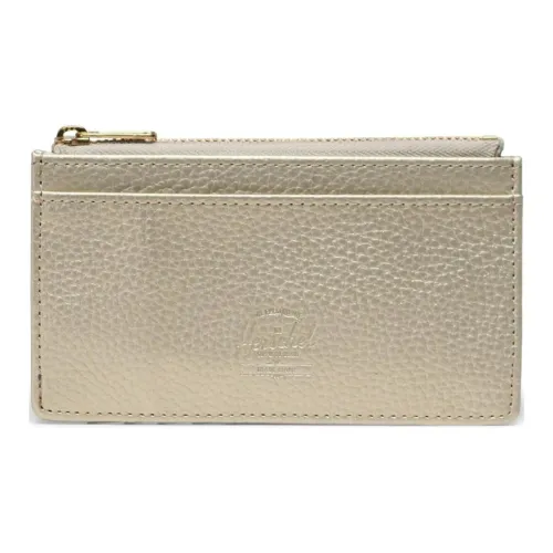 Herschel Card Holders Gold Metallic