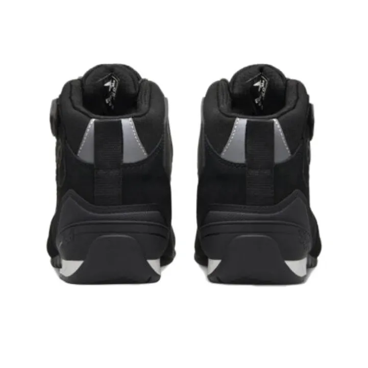 XPD X-Radical Cushioning Wear-Resistant High-Top Skateboard Shoes Unisex Black-4