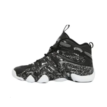 Adidas Crazy 8 Cushioning Wear Resistant Low Top Basketball Shoes Men's Black White