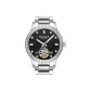 White Case Black Dial Steel Band