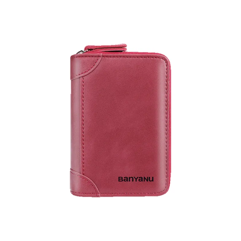Banyanu Cow Leather Card Holder Regular Unisex Multicolor-6